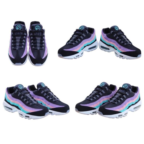 Nike Air Max 95 ND Have A Nike Day Men’s Size 10.5 Black Jade Custom BQ9131-001 - Picture 10 of 10